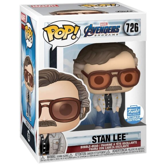 Funko Pop Marvel Avengers Endgame Stan Lee Funko Shop Exclusive Vinyl Figure NEW - Picture 4 of 4